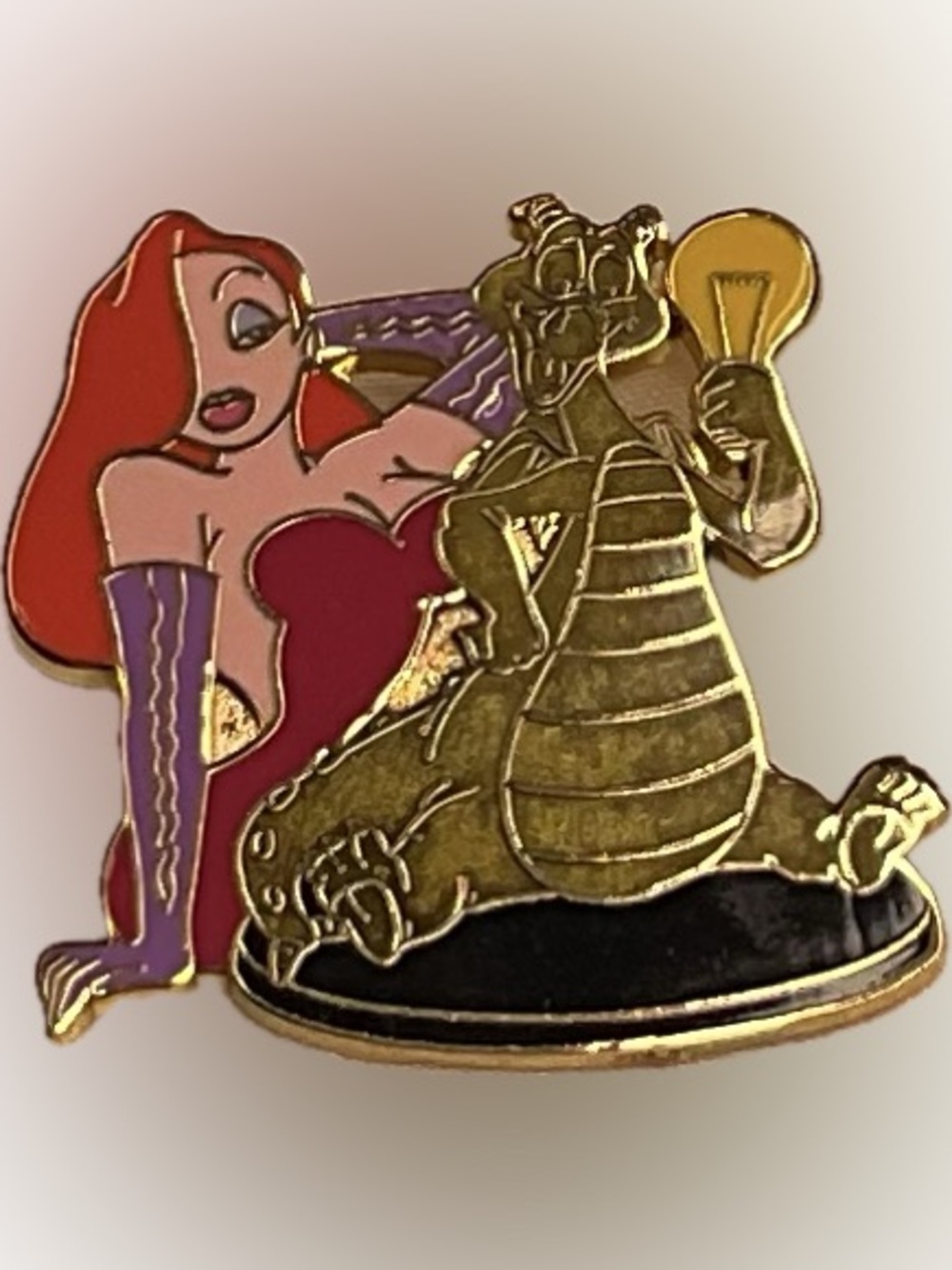 Disney Trading Pin WDW Jessica Rabbit Golden Figment Award Series released 2014